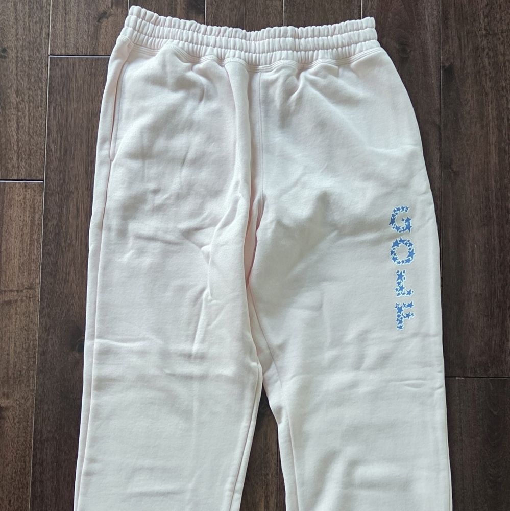 NWT GOLF Brand Men's Size MEDIUM light Pink Sweatpants